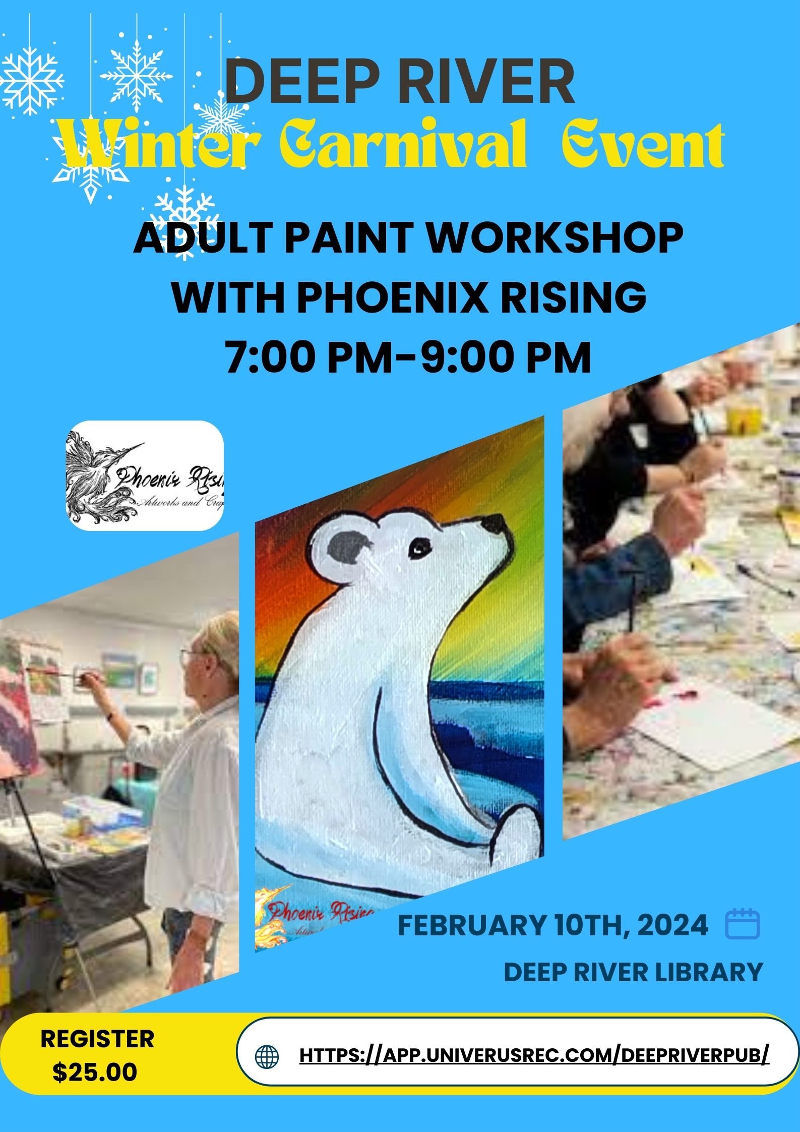 Deep River Winter Carnival Saturday, February 10th, 2024 Recreation